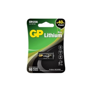 CR123A | GP Lithium Battery Pro